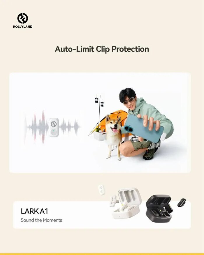 Радиосистема Hollyland Lark A1 Combo, Белый №5