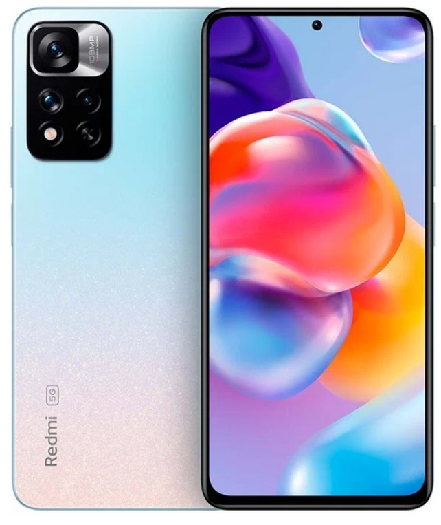 Смартфон Xiaomi Redmi Note 11 Pro Plus 128 ГБ, Синие звезды, Dual nano SIM детальное изображение - 1