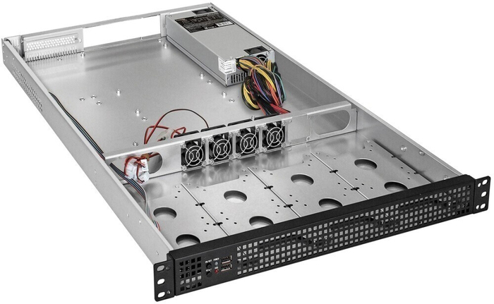 Серверный корпус ExeGate Pro 1U650-04/700ADS, 700 Вт, Черный №2