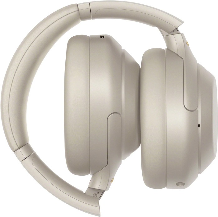 Беспроводные наушники Sony WH-1000XM4, Серебристый №3