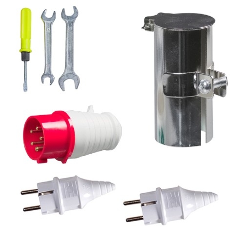 Генератор дизельный с воздушным охлаждением FUBAG DS 15000 DAC ES 646227, в кожухе, 11 кВт, Красный детальное изображение - 9