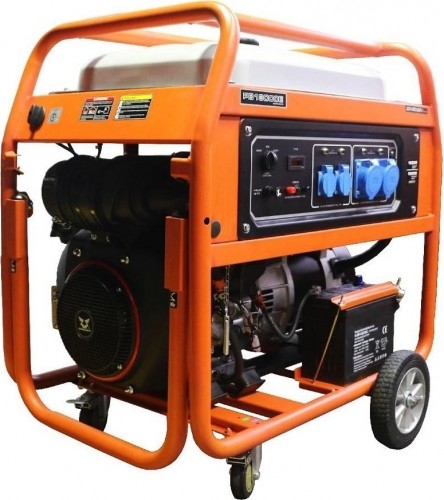 Генератор бензиновый ZONGSHEN PB 18000 E 1T90DF180, 15 кВт, Оранжевый детальное изображение - 1