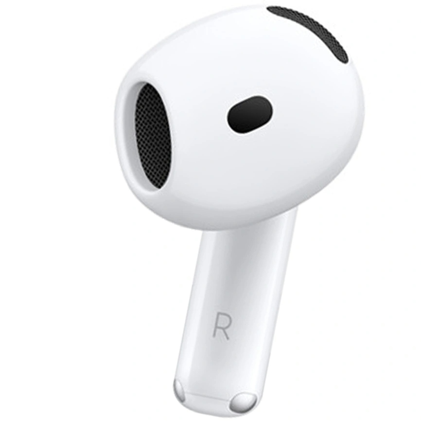 Правый наушник Apple AirPods 4 без шумоподавления, Белый детальное изображение - 1