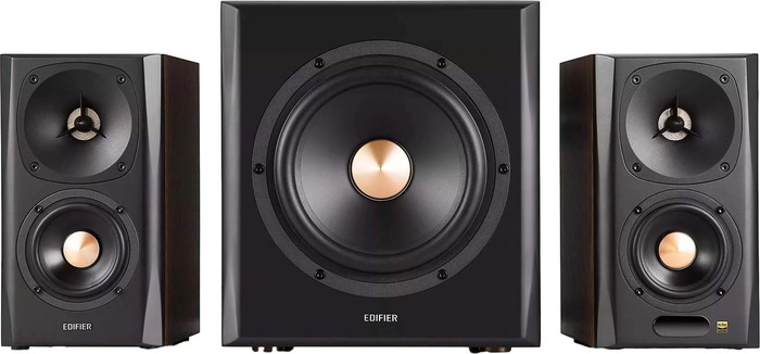 Полочная акустика Edifier S360DB, Коричневый №2