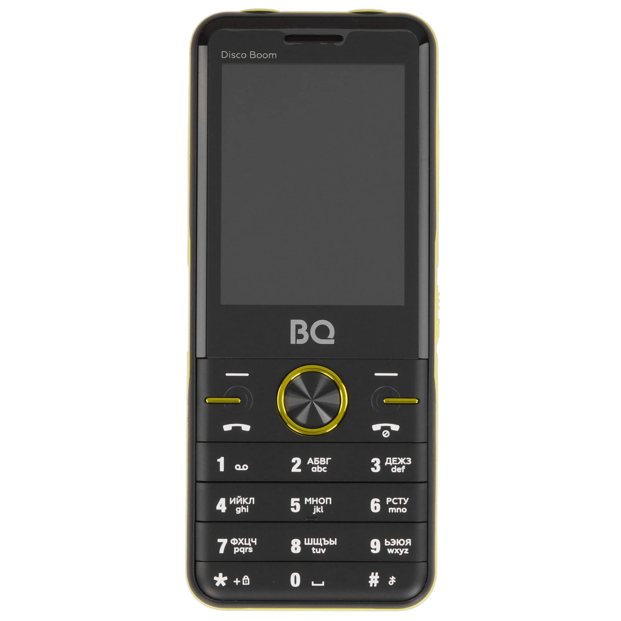 Мобильный телефон BQ 2842 Disco Boom, 32 Мб, Черный/Желтый, Dual mini-SIM детальное изображение - 3