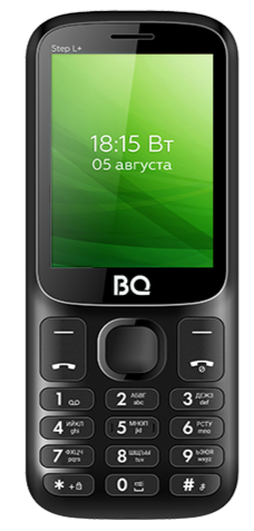 Мобильный телефон BQ 2440 Step L+, 32 Мб, Черный, Dual mini-SIM детальное изображение - 3