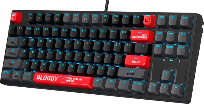 Клавиатура Bloody AT87, Черный №16