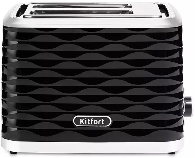 Тостер Kitfort КТ-2086, Черный детальное изображение - 1