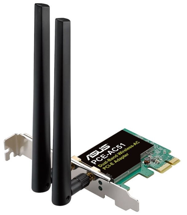 Wi-Fi адаптер Asus PCE-AC51 детальное изображение - 1