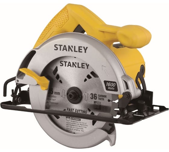Дисковая пила Stanley STSC1618, 185 мм, 5500 об/мин, 1600 Вт детальное изображение - 1