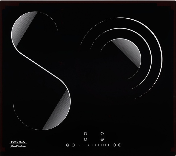 Варочная поверхность Krona TERZO 60 BL, Черный №1