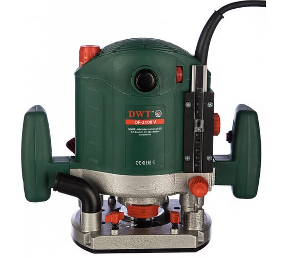 Фрезер DWT OF-V 5.1.46, 2100 Вт, Зеленый детальное изображение - 2