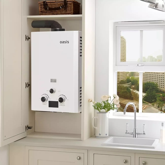 Водонагреватель газовый Oasis Standart OR-16W, Белый №8