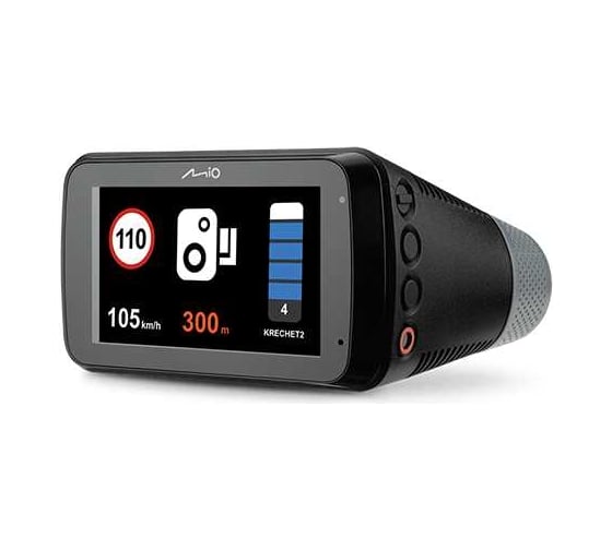 Видеорегистратор MIO-MIVUE-I90, 1920x1080 Full HD dpi, MicroSD, 128 ГБ, Черный детальное изображение - 4