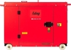 Генератор дизельный с воздушным охлаждением FUBAG DS 6500 AC ES 431743, в кожухе, 6 кВт, Красный вариант - 2