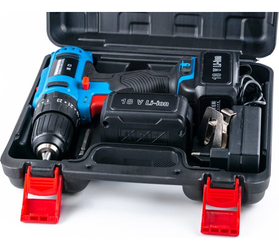 Аккумуляторная дрель-шуруповерт WorkMaster АШ-18ЛВ, 18 В, 28 Нм, 1,5 А·ч детальное изображение - 6