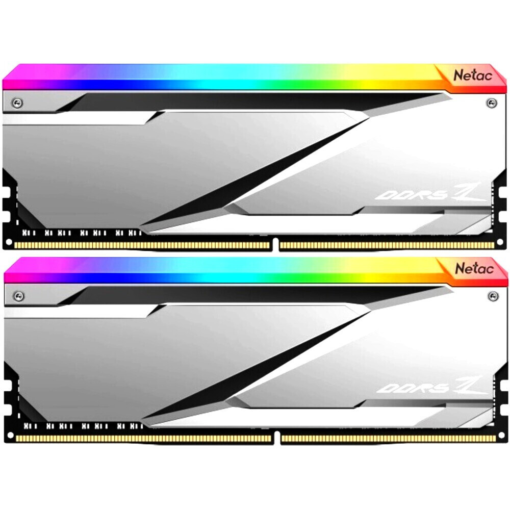 Оперативная память Netac Z RGB DDR5 6800MHz, NTZED5P68DP-32S, 2x16 Гб KIT, 32 Гб детальное изображение - 1