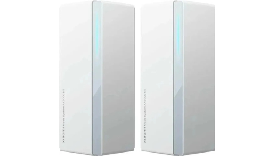 Wi-Fi маршрутизатор (роутер) Xiaomi Mesh System AX3000 NE (2-pack), Белый детальное изображение - 1