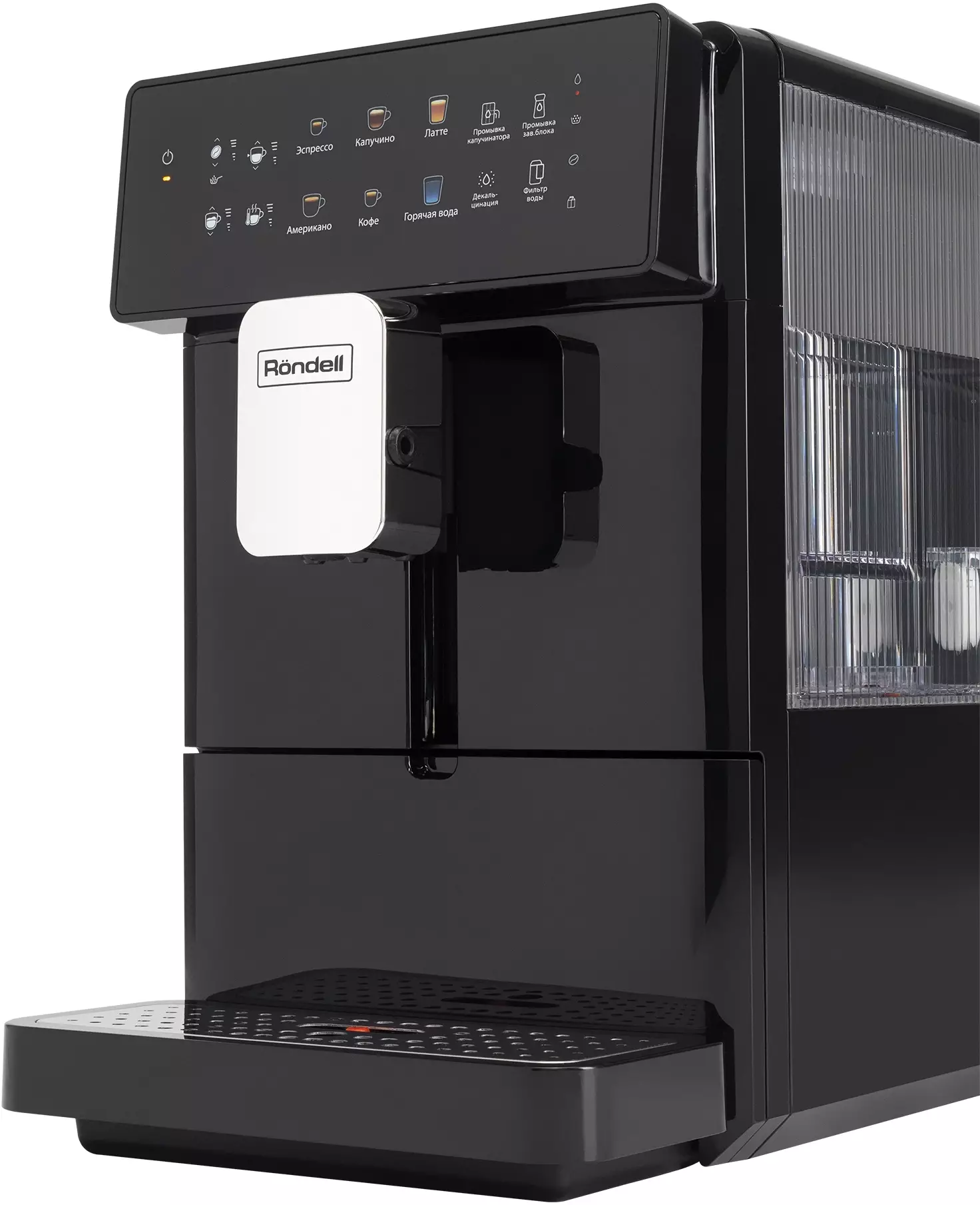 Кофемашина Rondell RDE-1115, Черный детальное изображение - 3