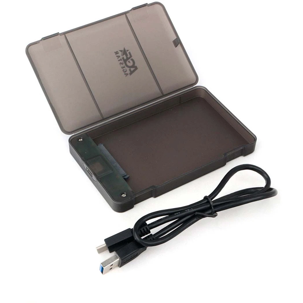 Внешний корпус для HDD AgeStar 3UBCP3C, Чёрный детальное изображение - 2