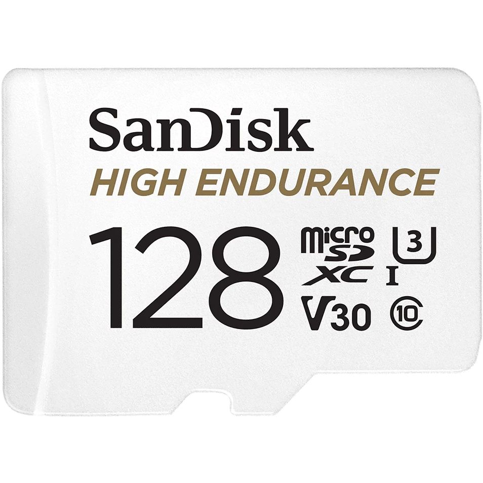 Карта памяти SanDisk MicroSD + SD адаптер (SDSQQNR-128G-GN6IA), 128 Гб детальное изображение - 1
