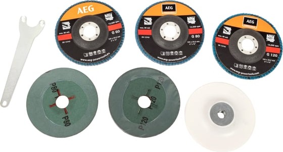 Угловая шлифмашина AEG WS13-125SXEK 4935451310, 125 мм, 2800-11500 об/мин, 1300 Вт детальное изображение - 5