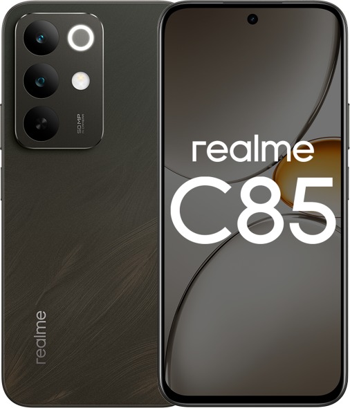 Смартфон Realme C85 4/128 Гб, Темно-серый, Dual nano-SIM детальное изображение - 1