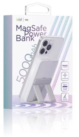 Внешний аккумулятор VLP MagSafe PowerBank (1041001), 5000 мАч, Белый детальное изображение - 3