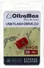 USB Flash накопитель OltraMax 330 64 ГБ, красный вариант - 1