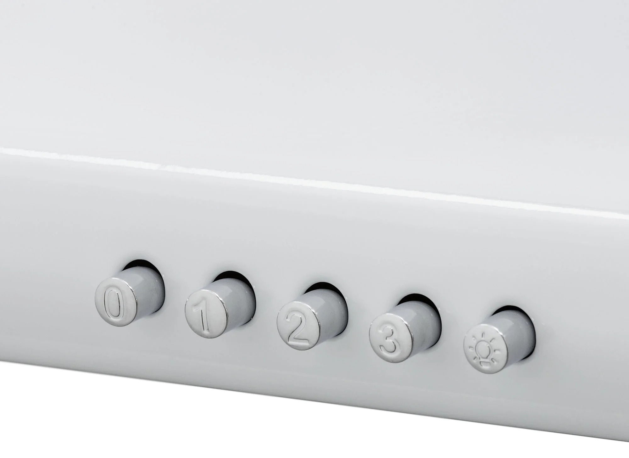 Вытяжка Krona OLIVIA 600 white PB, Белый детальное изображение - 5