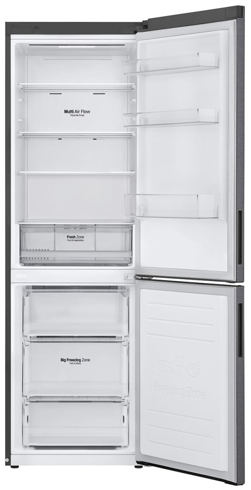 Холодильник LG GA-B459CLWL, Темный графит детальное изображение - 2