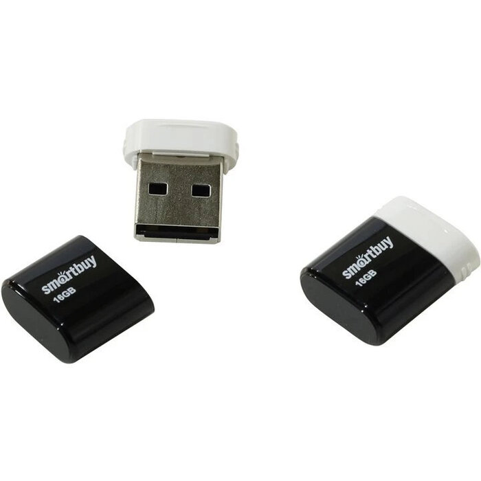 USB Flash накопитель SmartBuy Lara (SB16 ГБLARA-K) 16 ГБ, черный №1