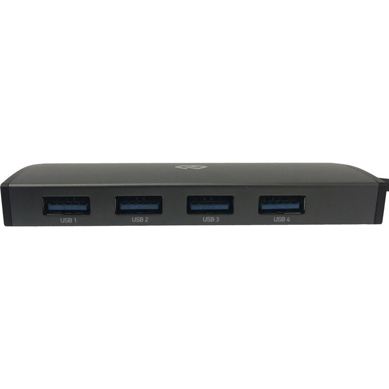 USB-концентратор Digma HUB-4U3.0-UC-G, Черный детальное изображение - 3