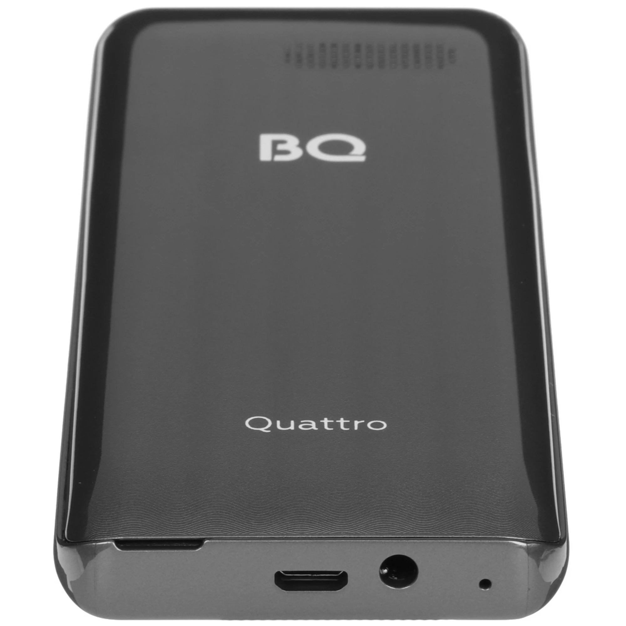 Мобильный телефон BQ 2453 Quattro, 32 Мб, Серый, Micro SIM + Mini SIM детальное изображение - 3