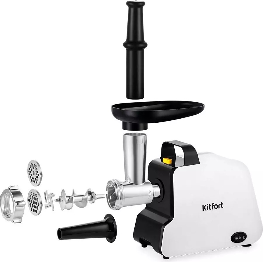 Мясорубка KITFORT КТ-2117, Белый детальное изображение - 2
