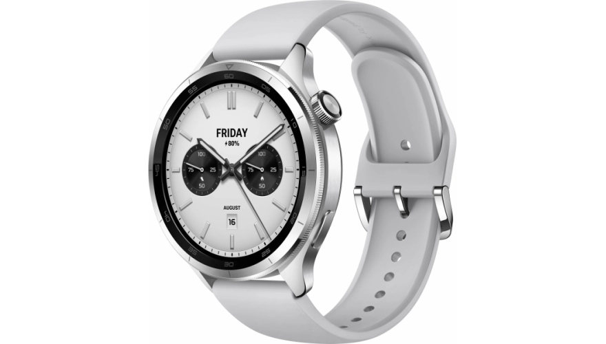 Умные часы Xiaomi Watch S4, 47 мм, Серебристый детальное изображение - 1