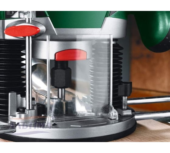 Фрезер Bosch POF 1400 ACE + 6 фрез 0.603.26C.801, 1400 Вт, Зеленый детальное изображение - 8
