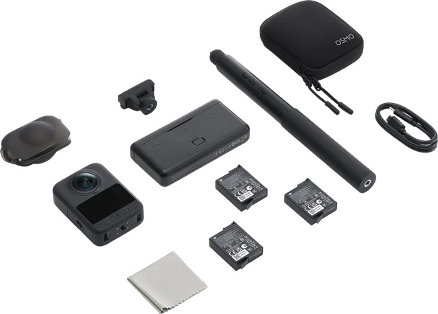 Экшн-камера DJI Osmo 360 Adventure Combo, 128 Гб, Черный детальное изображение - 8