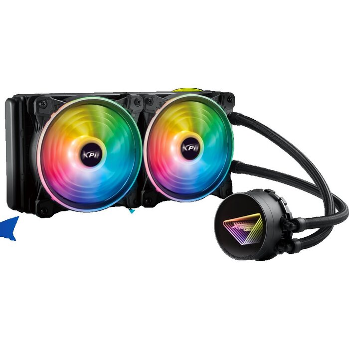 Система жидкостного охлаждения ADATA XPG LEVANTE X 240, Черный №2