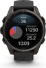 Смарт-часы Garmin Fenix 8 AMOLED Sapphire DLC, 43 мм, угольно-черный, пепельно-серый ремешок вариант - 9