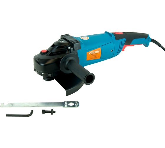 Угловая шлифмашина Sturm AG9524P, 230 мм, 6000 об/мин, 2600 Вт детальное изображение - 1