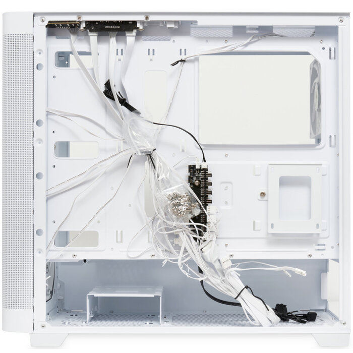 Корпус HSPD M740-TGWH-ARGB, Белый №6