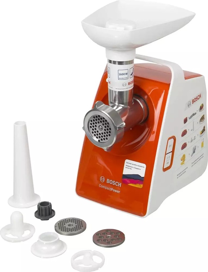 Мясорубка Bosch CompactPower MFW3630I, Белый №2