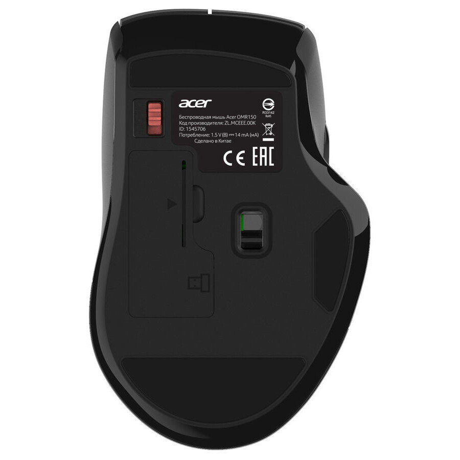 Мышь Acer OMR150, Черный детальное изображение - 6