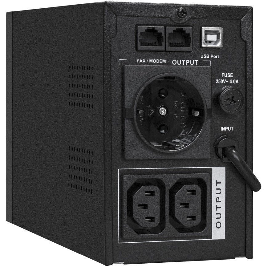 ИБП ExeGate SpecialPro Smart LLB-1000.LCD.AVR.1SH.2C13.RJ.USB детальное изображение - 2