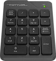 Цифровой блок A4Tech FGK21C, Серый детальное изображение - 4