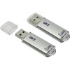 USB Flash накопитель SmartBuy V-Cut (SB8 ГБVC-S) 8 ГБ, серебряный вариант - 1