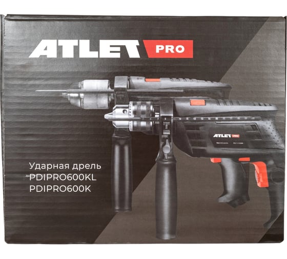 Профессиональная ударная дрель ATLET PRO PDIPRO600K ключевой патрон, 600 Вт детальное изображение - 10