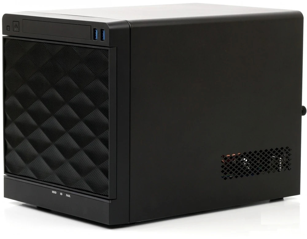 Серверный корпус InWin IW-MS04-1, 265 Вт, Черный детальное изображение - 2