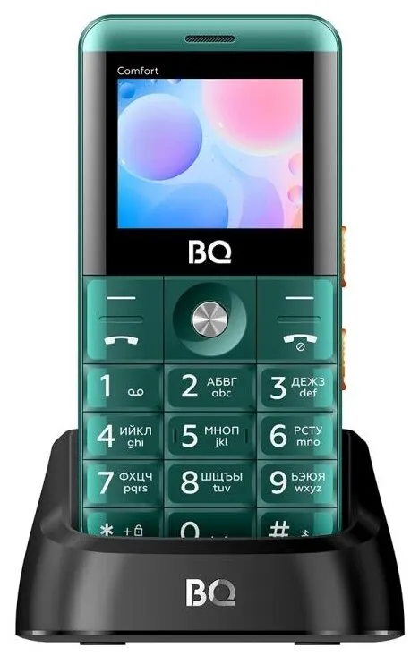 Мобильный телефон BQ 2006 Comfort, 32 Мб, Зеленый, Dual mini-SIM детальное изображение - 5